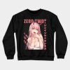 Darling In The Franxx Zero Two Crewneck Sweatshirt Official Darling In The Franxx Merch