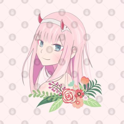 Zero Two Tapestry Official Darling In The Franxx Merch