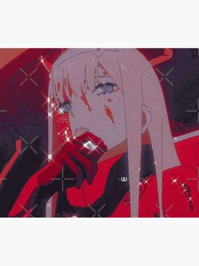 Zero Two Anime 3 Tapestry Official Darling In The Franxx Merch