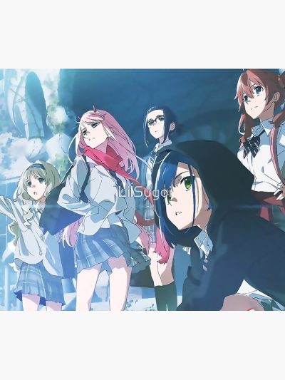 Darling In The Franxx Squad Poster Tapestry Official Darling In The Franxx Merch