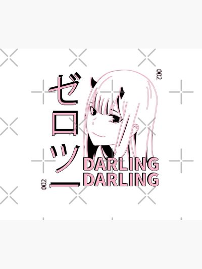 Anime Darling In The Franxx  Zero Two Tapestry Official Darling In The Franxx Merch