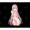 Lewd Zero Two Waifu Material Tapestry Official Darling In The Franxx Merch