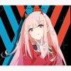 Darling In The Franxx Anime Tapestry Official Darling In The Franxx Merch