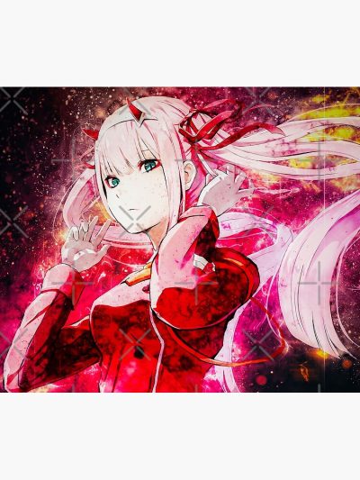 Zero Two Darling In The Franxx Tapestry Official Darling In The Franxx Merch