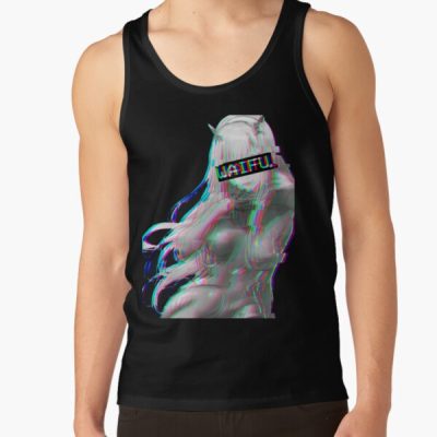 Zero Two Waifu - Premium Quality Tank Top Official Darling In The Franxx Merch