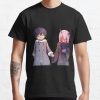 Hiro And Zero Two | Darling In The Franxx T-Shirt Official Darling In The Franxx Merch