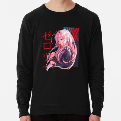 Zero Two, Darling In The Franxx, Strelitzia, Nine Iota, Oni, Anime Girl, Waifu Sweatshirt Official Darling In The Franxx Merch