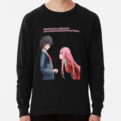 Hiro & Zero Two Sweatshirt Official Darling In The Franxx Merch