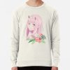 ssrcolightweight sweatshirtmensoatmeal heatherfrontsquare productx1000 bgf8f8f8 1 - Darling In The Franxx Shop