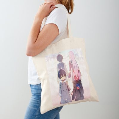 Darling In The Franxx - Hiro And Zero Two Tote Bag Official Darling In The Franxx Merch