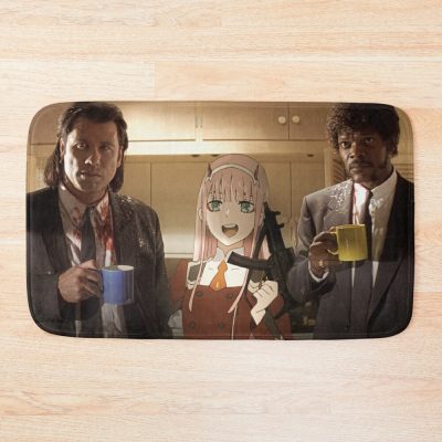 Darling Fiction Bath Mat Official Darling In The Franxx Merch