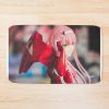 Zero Two Darling In The Franxx Figure Print Bath Mat Official Darling In The Franxx Merch