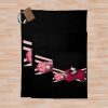 Zero Two Anime 13 Throw Blanket Official Darling In The Franxx Merch