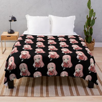 Darling In The Franxx Anime Throw Blanket Official Darling In The Franxx Merch