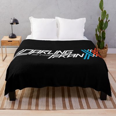 Darling In The Franxx Anime Throw Blanket Official Darling In The Franxx Merch