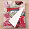 Zero Two Tribute Pattern Throw Blanket Official Darling In The Franxx Merch