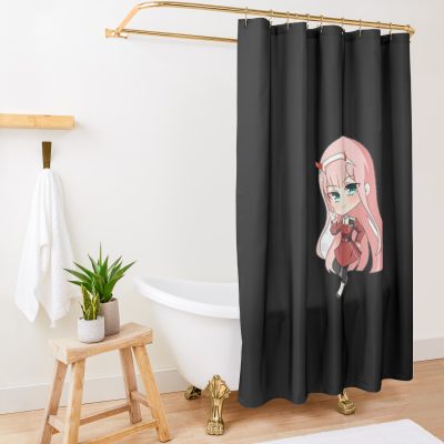 Darling In The Franxx Anime Shower Curtain Official Darling In The Franxx Merch