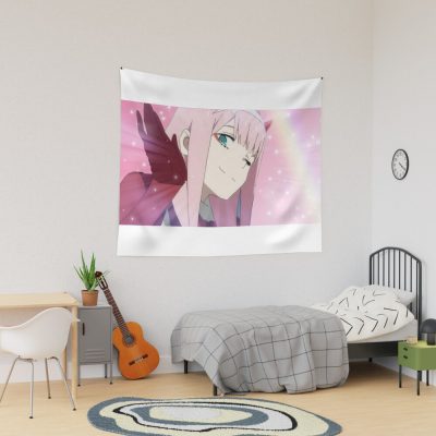 Zero Two Darling In The Franxx Tapestry Official Darling In The Franxx Merch