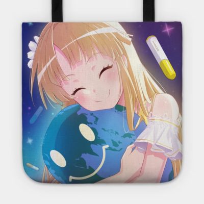 Kokoro Tsurumaki Make The World Smile Tote Official Cow Anime Merch