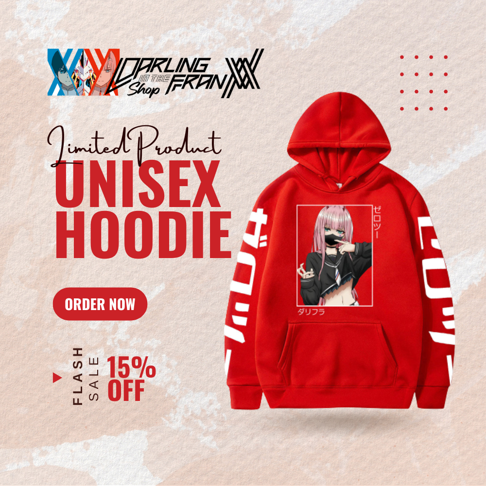 Darling In The FranXX Shop Hoodie Collection