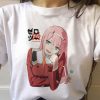 2021 New Women T Shirt Kawaii Zero Two Anime DARLING In The FRANXX Clothes Harajuku Summer 19.jpg 640x640 19 - Darling In The Franxx Shop