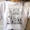 2021 New Women T Shirt Kawaii Zero Two Anime DARLING In The FRANXX Clothes Harajuku Summer 7.jpg 640x640 7 - Darling In The Franxx Shop