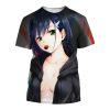 2023 New Summer Popular Menswear Anime Darling In The Franxx Sexy Girl 3D Men T shirt 10.jpg 640x640 10 - Darling In The Franxx Shop