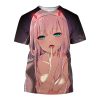 2023 New Summer Popular Menswear Anime Darling In The Franxx Sexy Girl 3D Men T shirt 23.jpg 640x640 23 - Darling In The Franxx Shop