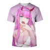 2023 New Summer Popular Menswear Anime Darling In The Franxx Sexy Girl 3D Men T shirt 7.jpg 640x640 7 - Darling In The Franxx Shop