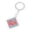 Anime DARLING in the FRANXX 02 Zero Two Keychain Code 002 Red Devil Horn Pendant Keyring 1 - Darling In The Franxx Shop