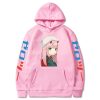 Anime Darling In The Franxx Zero Two Print Hoodie Long Sleeve Unisex Kawaii Cosplay Tops - Darling In The Franxx Shop