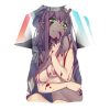 Anime T Shirts Darling In The Franxx Sexy Girls Zero Two 3D Print Men Women Fashion 2.jpg 640x640 2 - Darling In The Franxx Shop