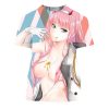 Anime T Shirts Darling In The Franxx Sexy Girls Zero Two 3D Print Men Women Fashion 4.jpg 640x640 4 - Darling In The Franxx Shop