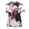 Anime T Shirts Darling In The Franxx Sexy Girls Zero Two 3D Print Men Women Fashion 5.jpg 640x640 5 - Darling In The Franxx Shop