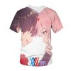 Anime T shirt Cute Girls Darling In The Franxx 3D Print Streetwear Men Women Fashion Hip 4.jpg 640x640 4 - Darling In The Franxx Shop