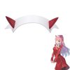 DARLING in the FRANXX Zero Two Cosplay Prop Headwear PVC Horn Headband Hairband Costume Accessories Hairpins 2 - Darling In The Franxx Shop