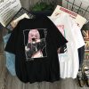 Darling In The Franxx Japanese Anime T shirt Men Kawaii Cartoon Zero Two T Shirt Harajuku - Darling In The Franxx Shop