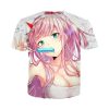 Darling In The Franxx T Shirts Anime Sexy Girl Zero Two 3D Printed Streetwear Men Women 8.jpg 640x640 8 - Darling In The Franxx Shop