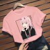 Darling in the Franxx Anime Zero TWO Kawaii Cartoon Print Top Harajuku T Shirt 3.jpg 640x640 3 - Darling In The Franxx Shop