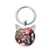 FIMAODZ DARLING In The FRANXX Cosplay Keychain 02 ZERO TWO HIRO Anime Figure Glass Cat Ears 4 - Darling In The Franxx Shop