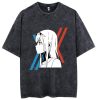 Funny Darling In The Franxx Tshirts Anime Zero Two Graphic T shirt Cotton Retro Washed Summer 8.jpg 640x640 8 - Darling In The Franxx Shop