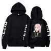 Hot Anime Darling In The Franxx Zero Two Hoodies Harajuku Casual Streetwear Pullover Sweatshirts Unisex Hoodies - Darling In The Franxx Shop