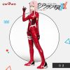 In Stock UWOWO Zero Two Cosplay Costume Darling in the Franxx 02 Anime Zentai Cosplay Bodysuit - Darling In The Franxx Shop