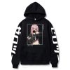 Zero Two Darling In The Franxx Oversized Hoodies Anime Hoodie Streetwear Cosplay Sweatshirt Print Hooded Sweatshirts - Darling In The Franxx Shop