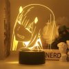 Zero Two Figure 3d Anime Lamp Nightlight Kids Child Girls Bedroom Manga Gift Night Light Lamp 3 - Darling In The Franxx Shop