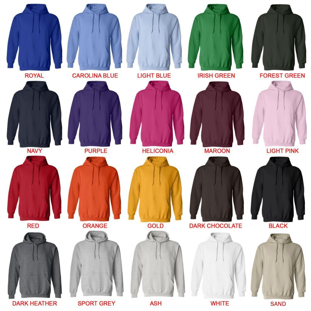 hoodie color chart - Darling In The Franxx Shop