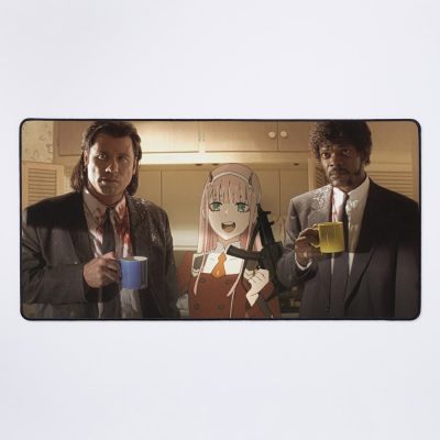 Darling Fiction Mouse Pad Official Cow Anime Merch