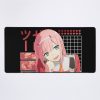 Zero Two 002 | Darling In The Franxx Mouse Pad Official Cow Anime Merch